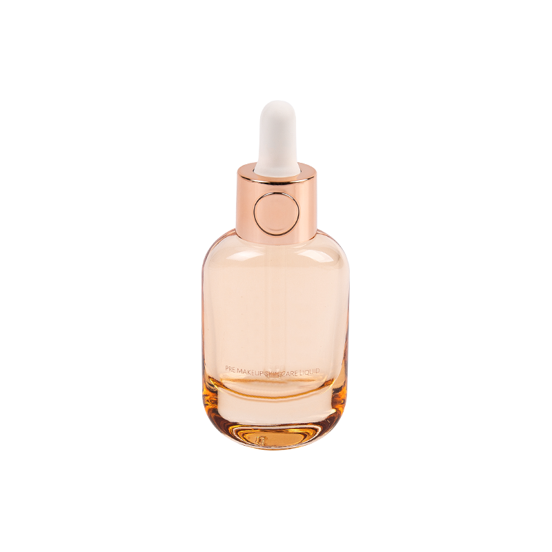 Bottiglia di olio essenziale di vetro trasparente colorato da 30 ml