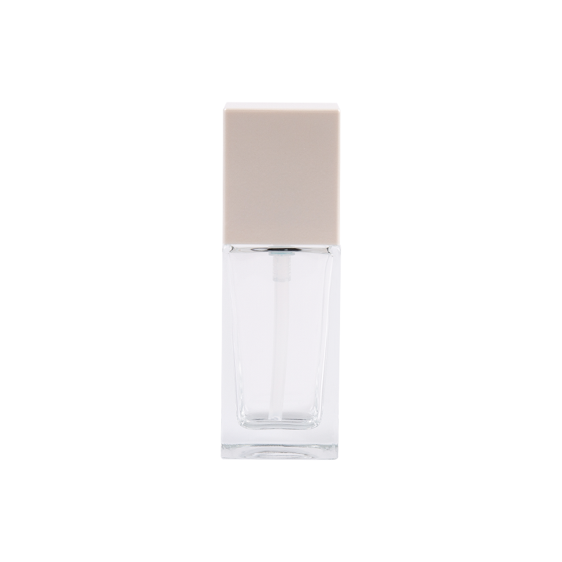 Tubo quadrato di vetro trasparente da 30 ml