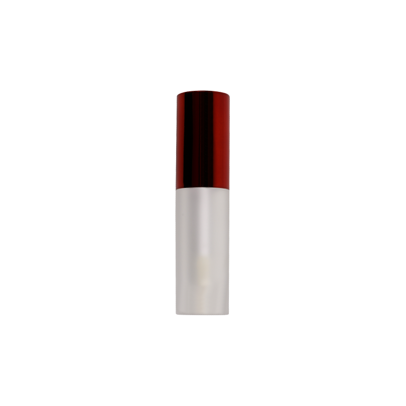 4ml Burgundy Head Lip Gloss Tubo