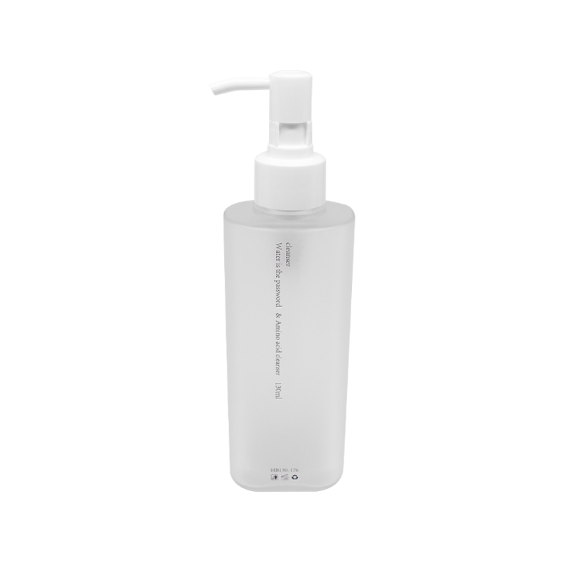 PETG 130 ml di angoli arrotondati bottiglia detergente