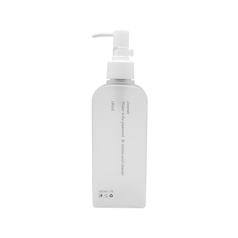 Bottiglia per detergente per schiuma piatta da 180 ml